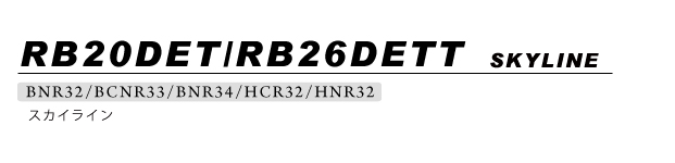 RB20DET/RB26DETT - XJCC